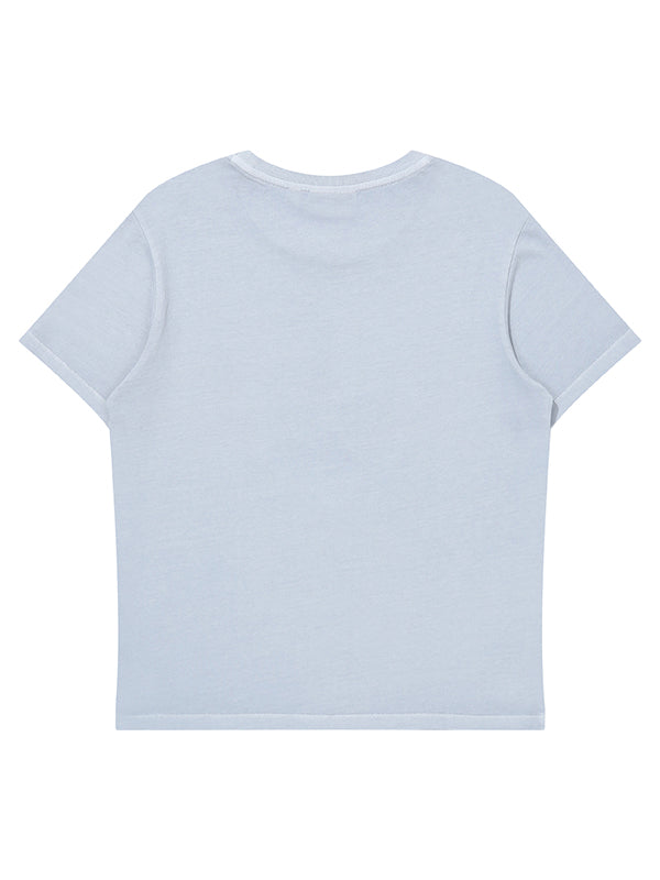 W Rose Graphic Dyed T-Shirt