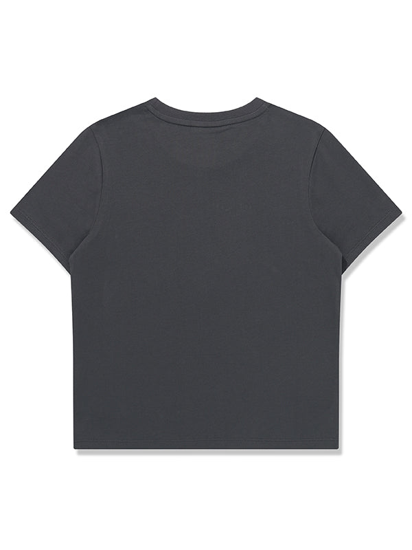 W Twin Rose Graphic T-Shirt