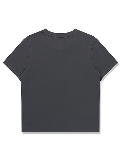 W Twin Rose Graphic T-Shirt