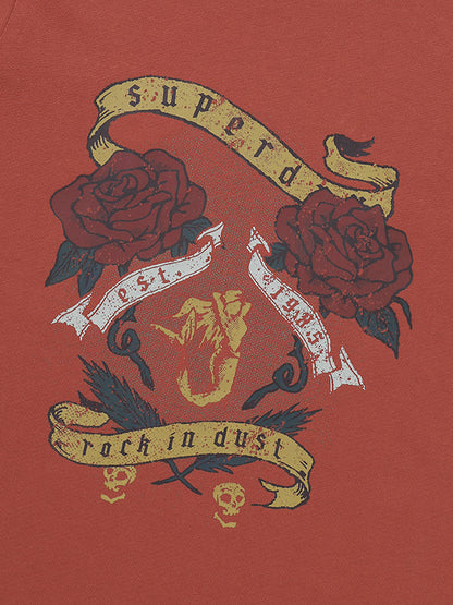 W Twin Rose Graphic T-Shirt