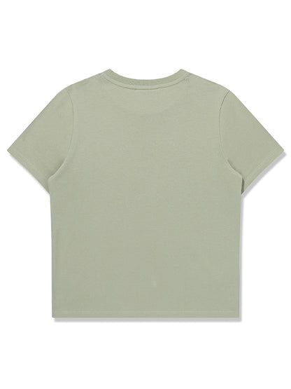 W Twin Rose Graphic T-Shirt