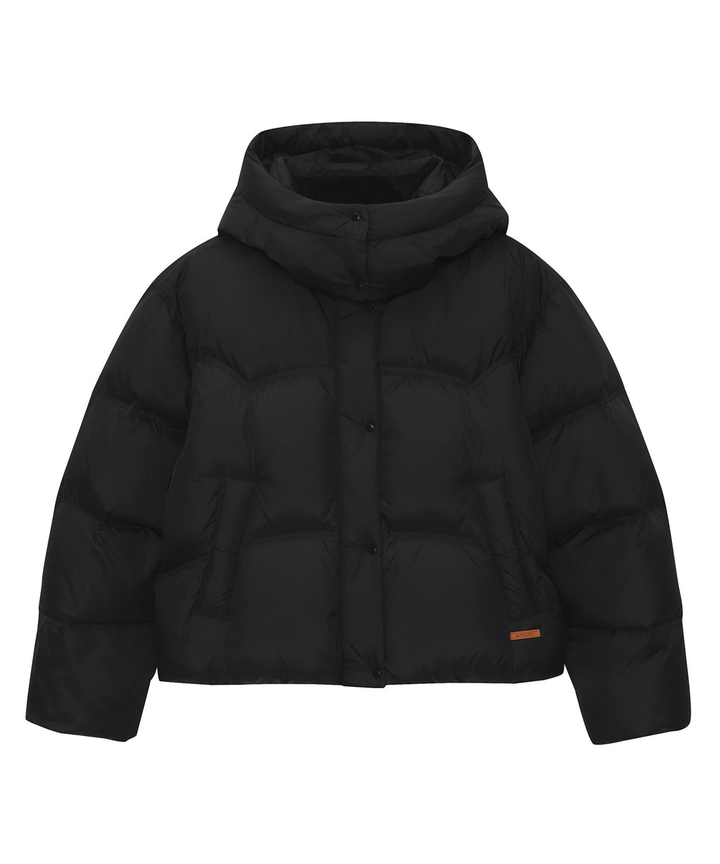 W Hood Down Puffer