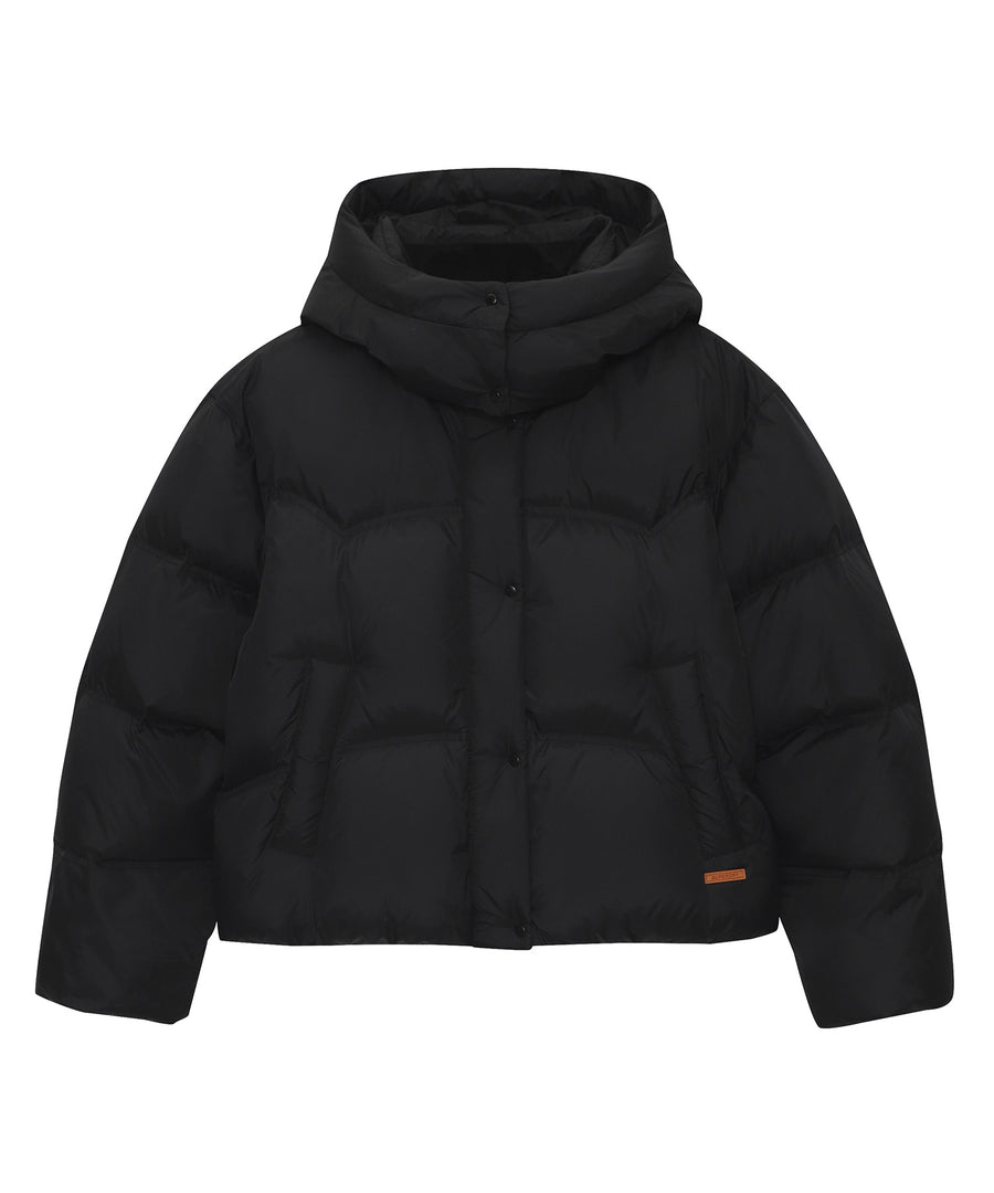 W Hood Down Puffer