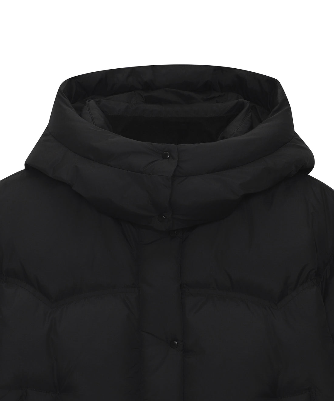 W Hood Down Puffer