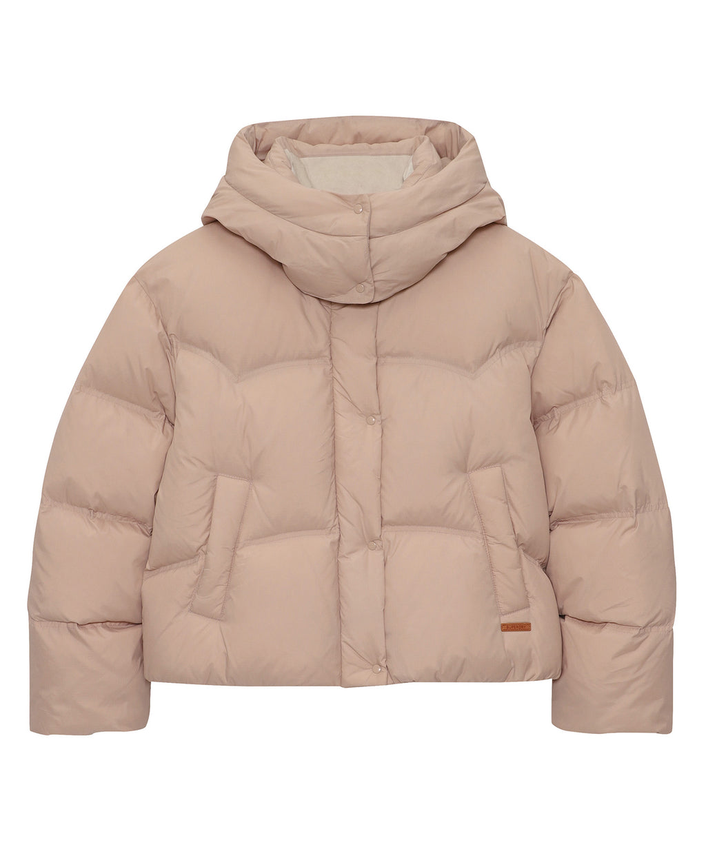 W Hood Down Puffer