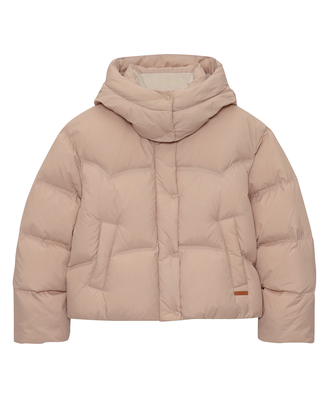 W Hood Down Puffer