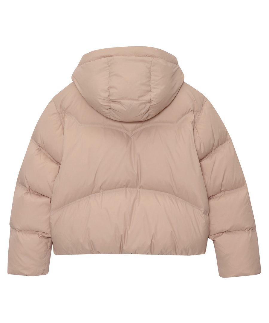 W Hood Down Puffer
