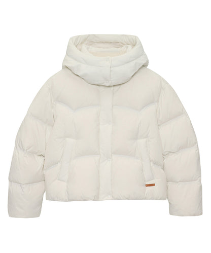 W Hood Down Puffer