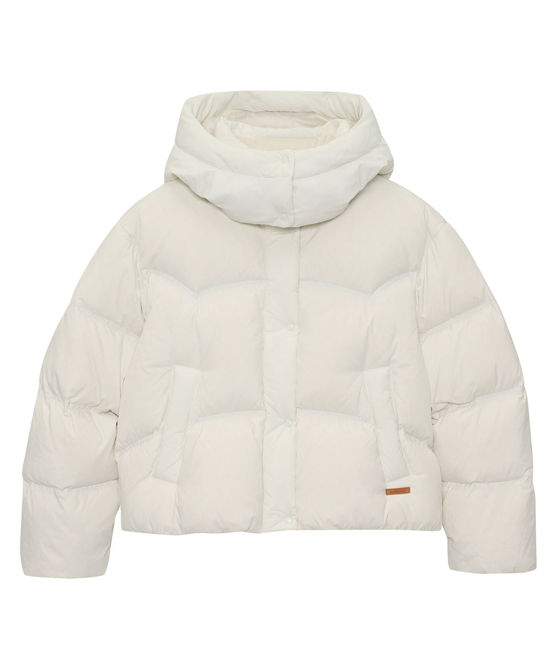 W Hood Down Puffer