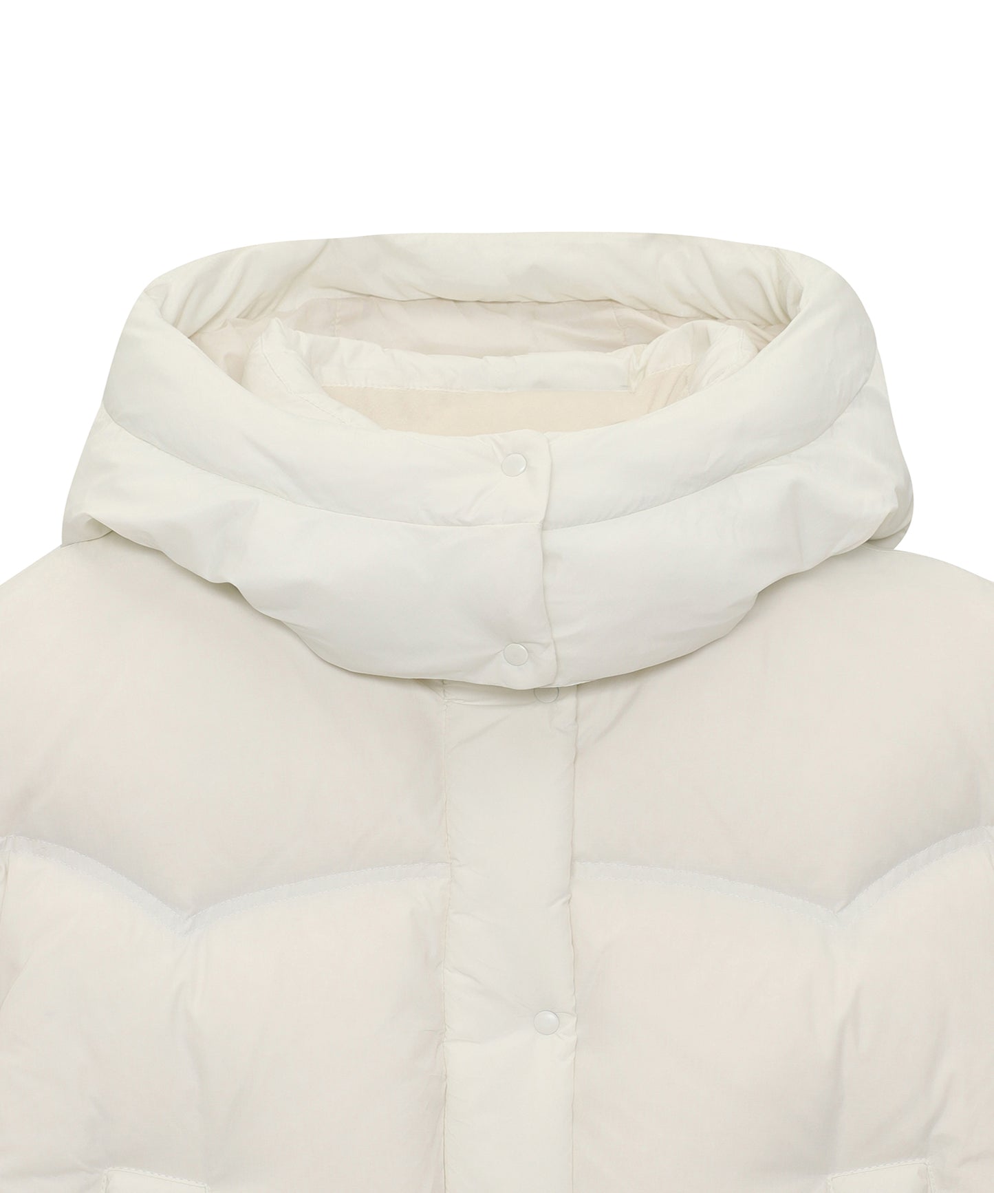 W Hood Down Puffer