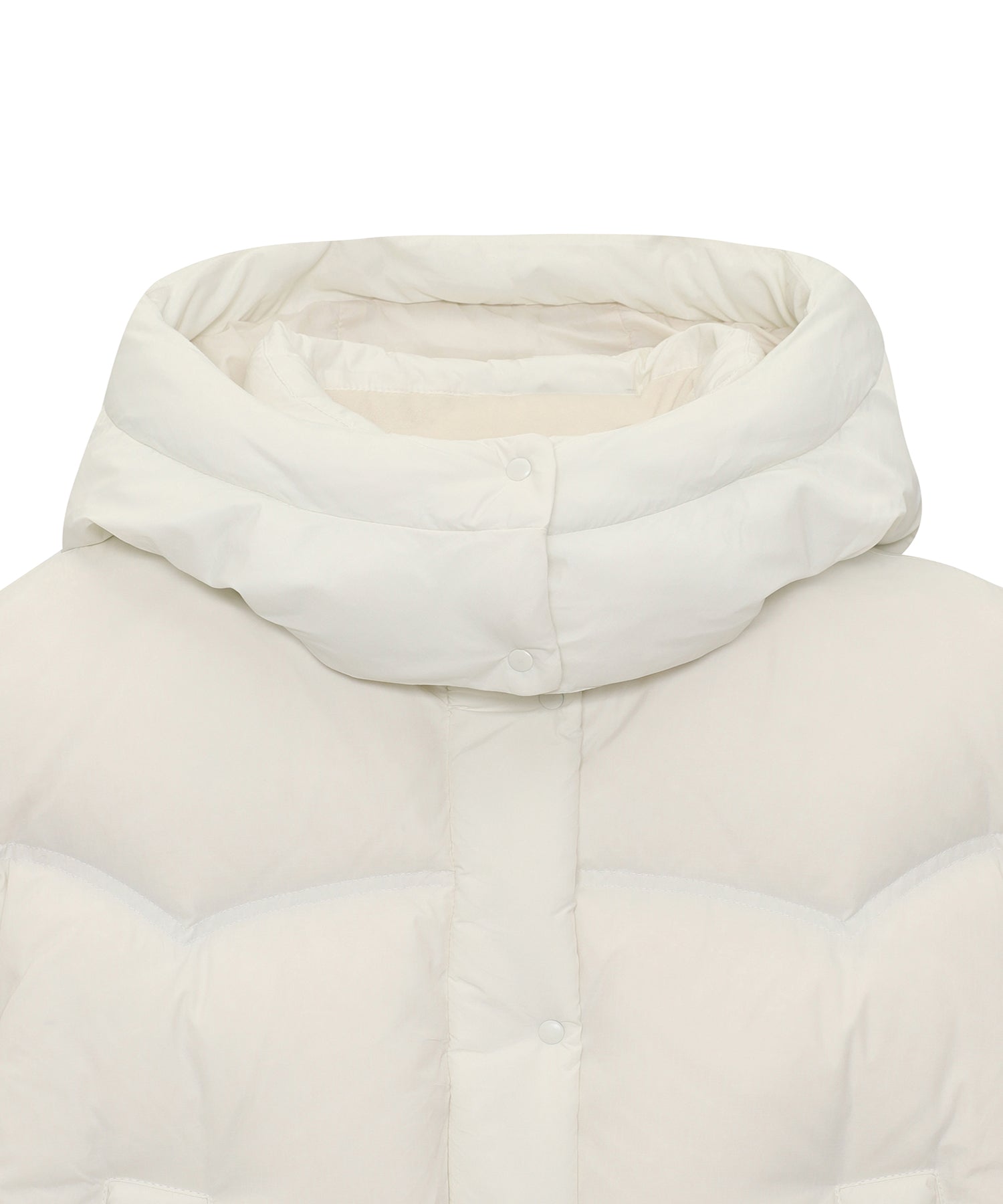 W Hood Down Puffer