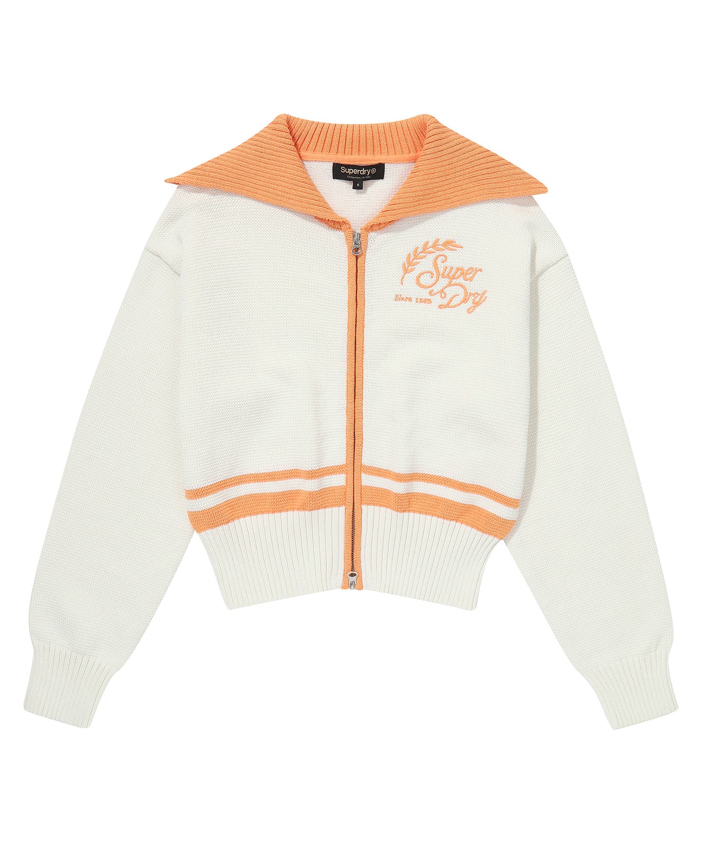 W Sailor Sweater Cardigan - Cream