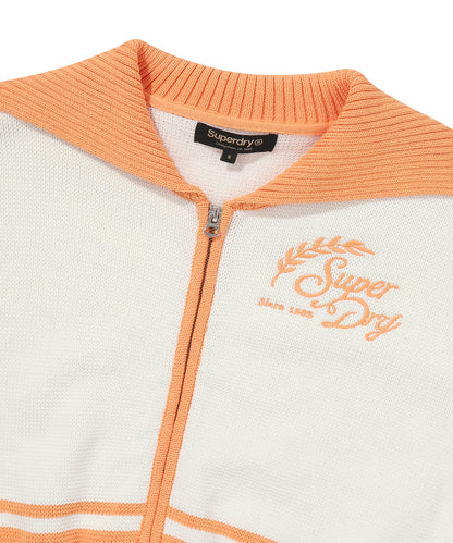 W Sailor Sweater Cardigan - Cream