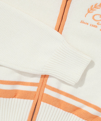 W Sailor Sweater Cardigan - Cream