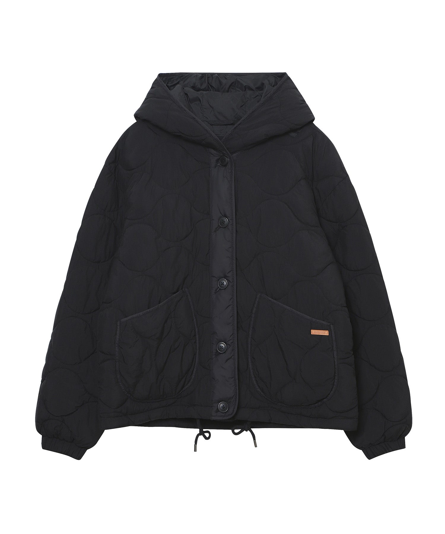 W Hood Quilted Jacket