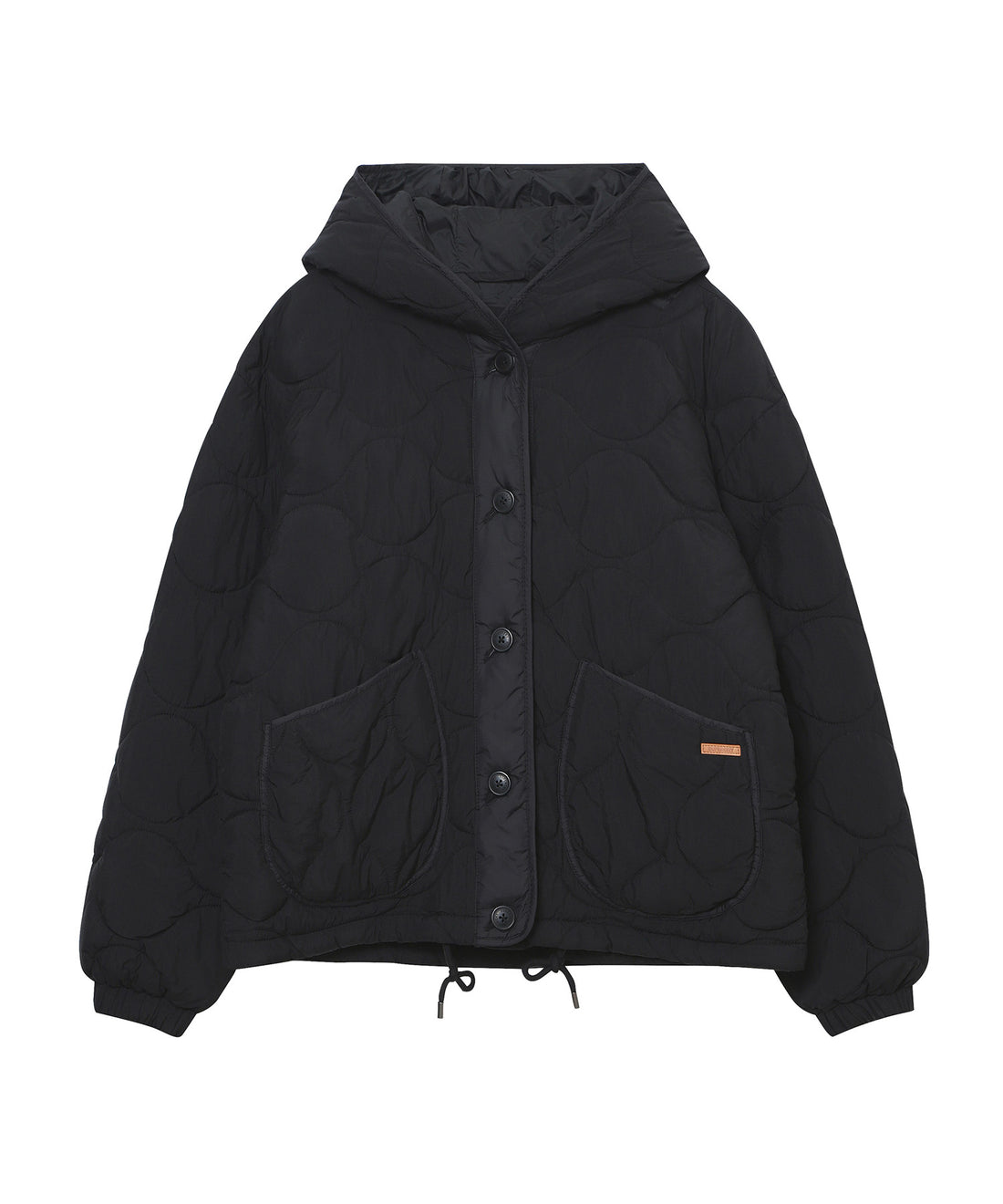 W Hood Quilted Jacket