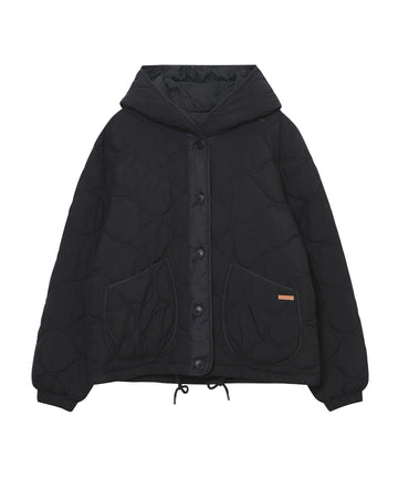 W Hood Quilted Jacket