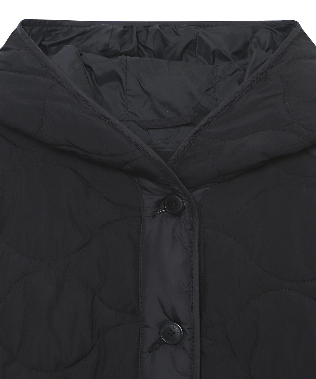 W Hood Quilted Jacket