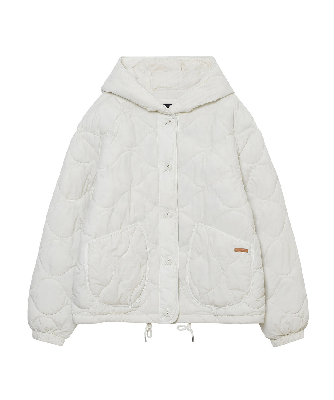 W Hood Quilted Jacket