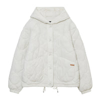 W Hood Quilted Jacket