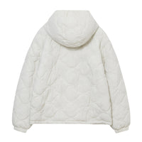 W Hood Quilted Jacket
