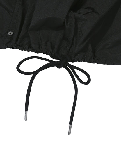 W Glossy Nylon Crop Jacket