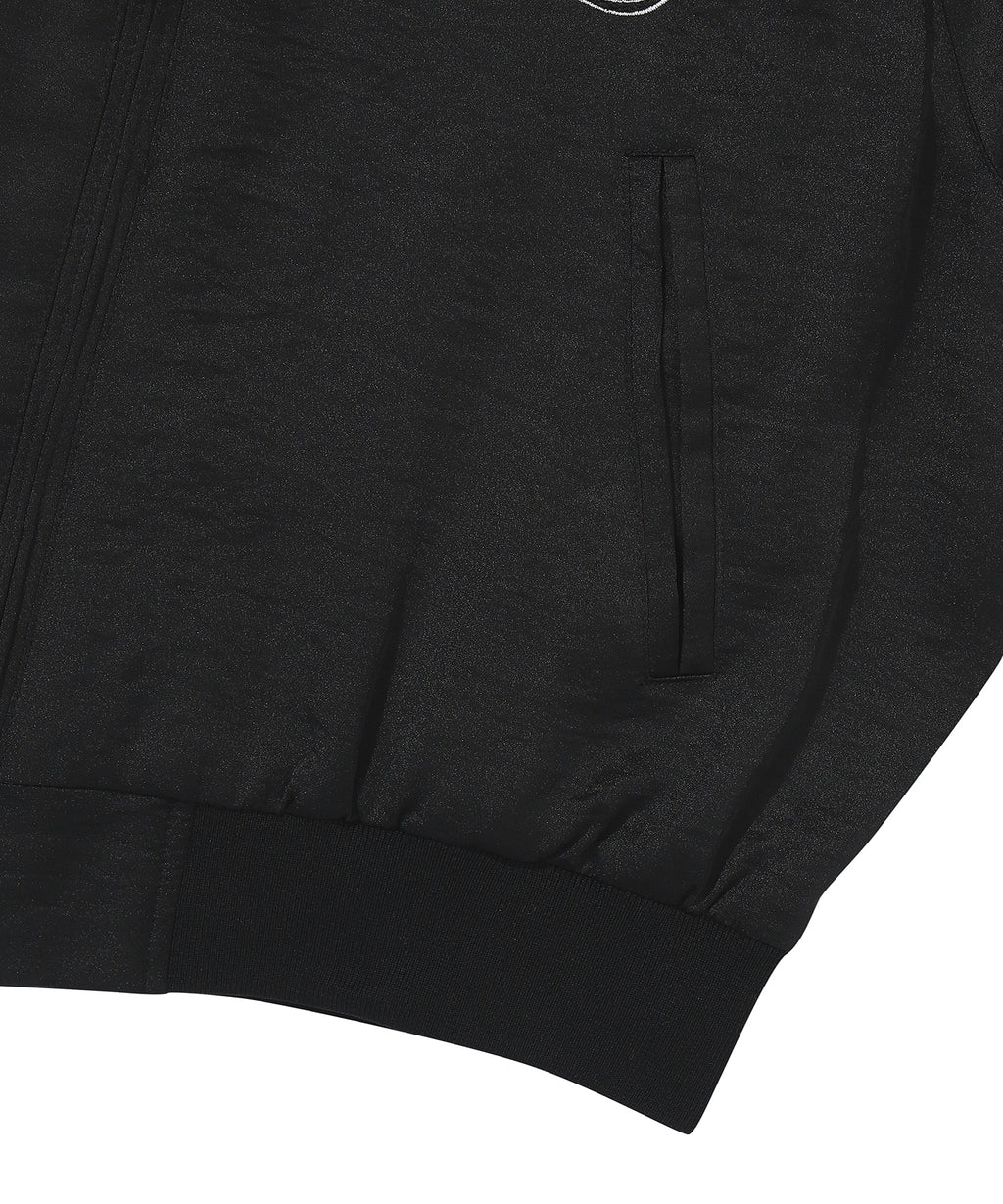 W Skating Club Crop Sukajan Jacket - Black