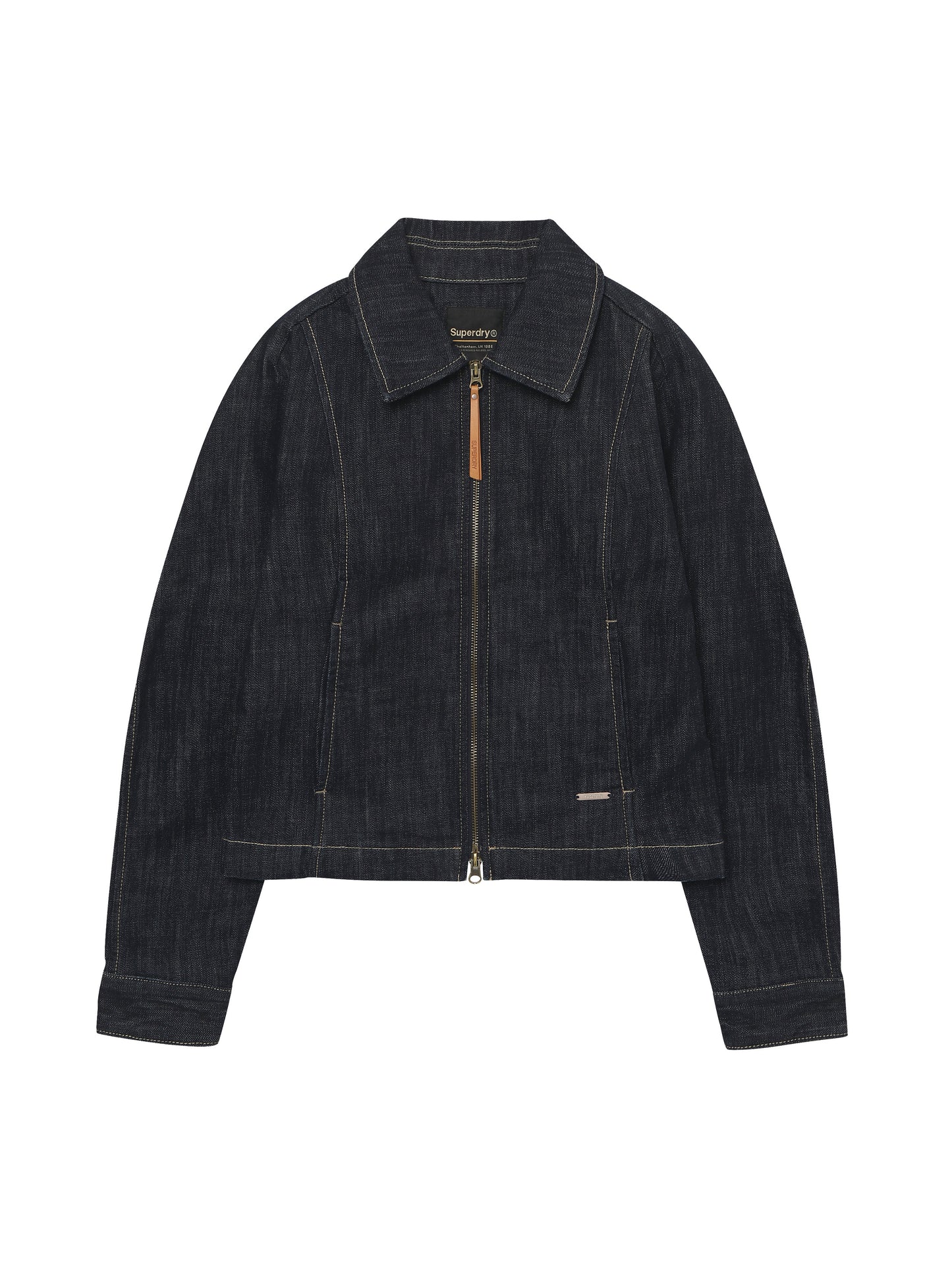 Denim Zip Up Jacket