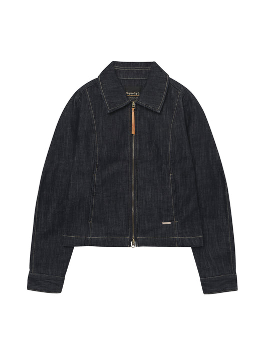 Denim Zip Up Jacket