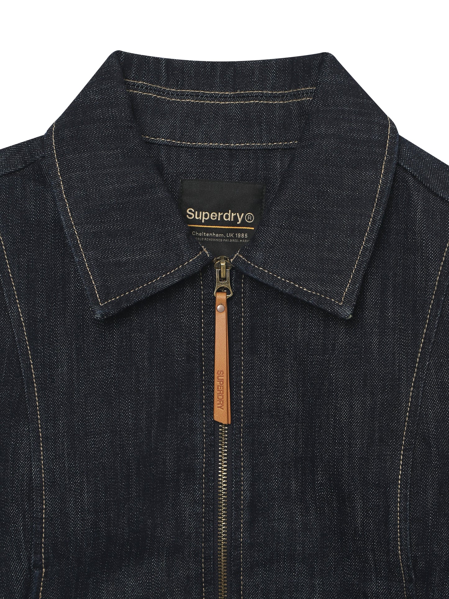 Denim Zip Up Jacket