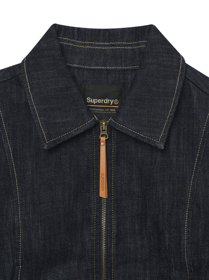 Denim Zip Up Jacket