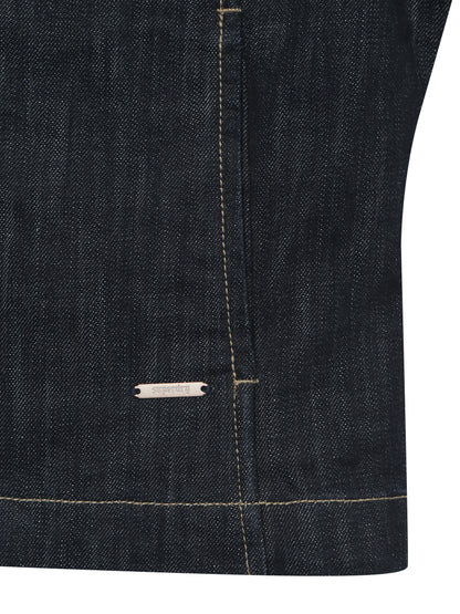 Denim Zip Up Jacket