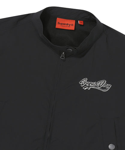 W Nylon Crop Flight Jacket 2