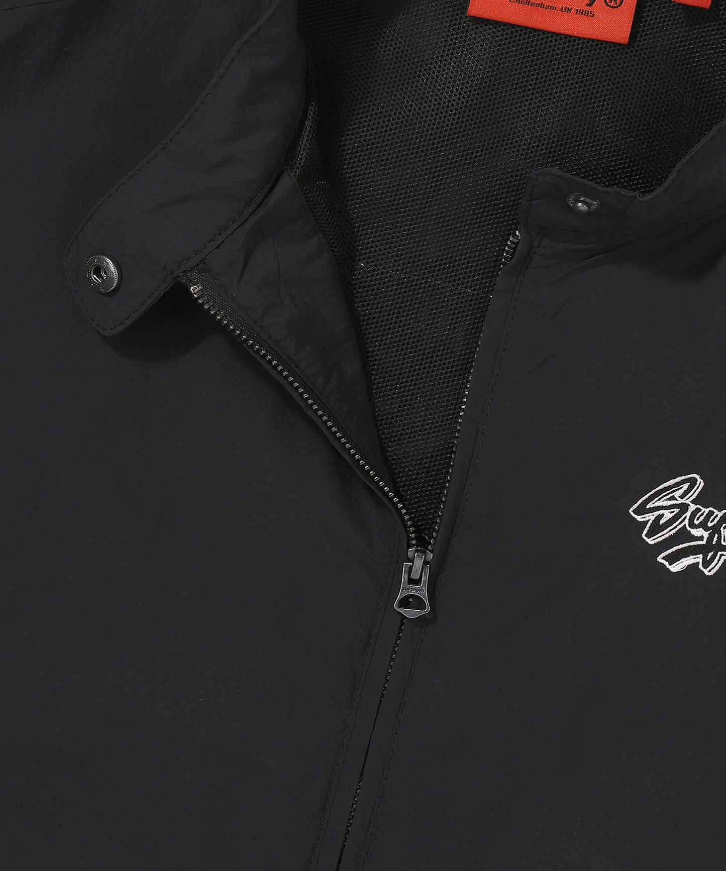W Nylon Crop Flight Jacket 2
