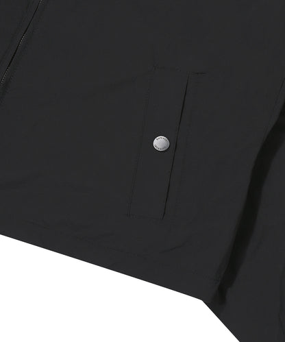 W Nylon Crop Flight Jacket 2