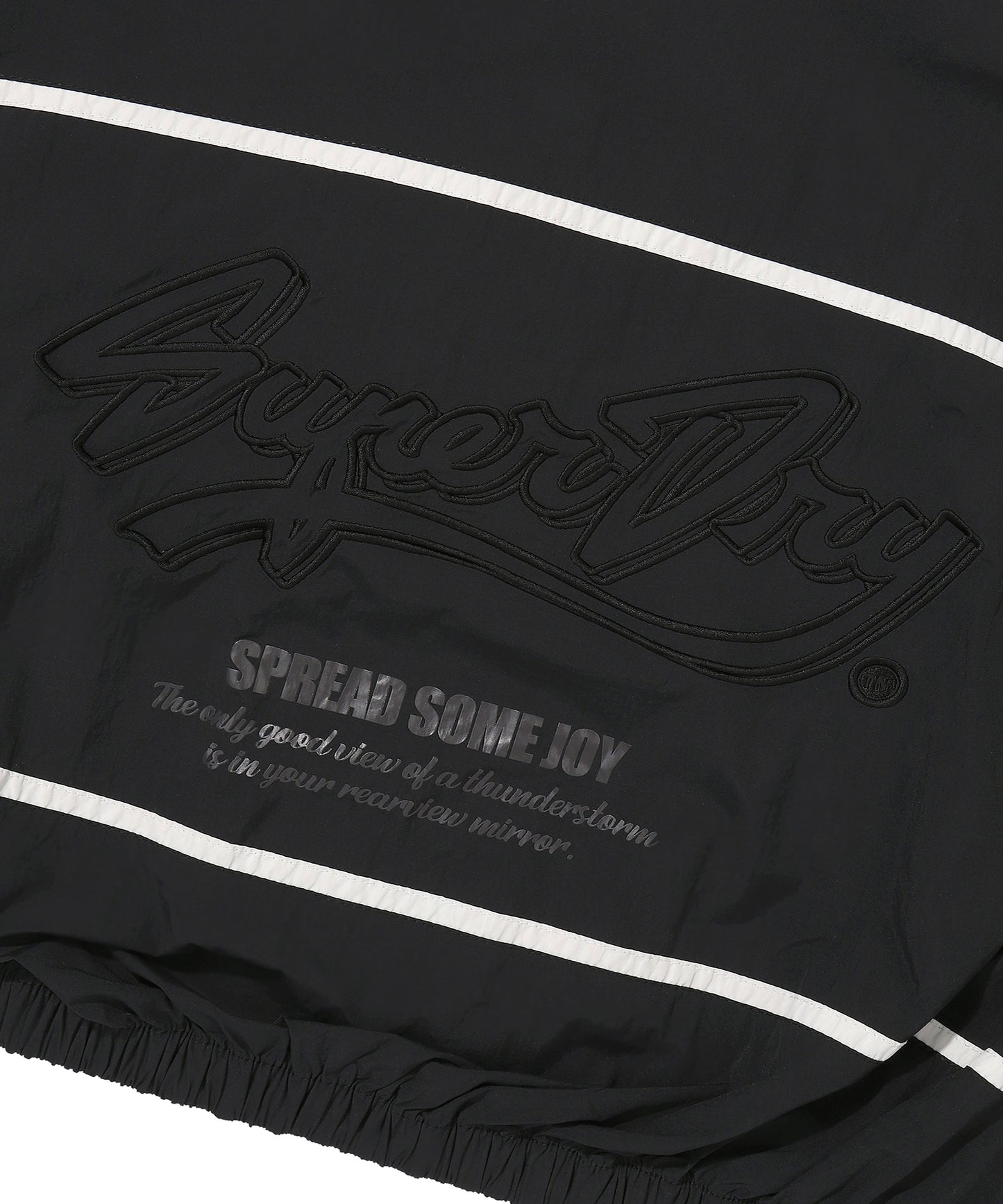 W Nylon Crop Flight Jacket 2