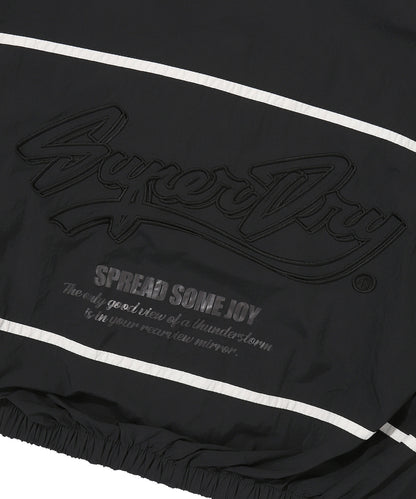 W Nylon Crop Flight Jacket 2