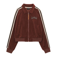 W Velour Track Jacket