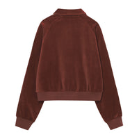 W Velour Track Jacket