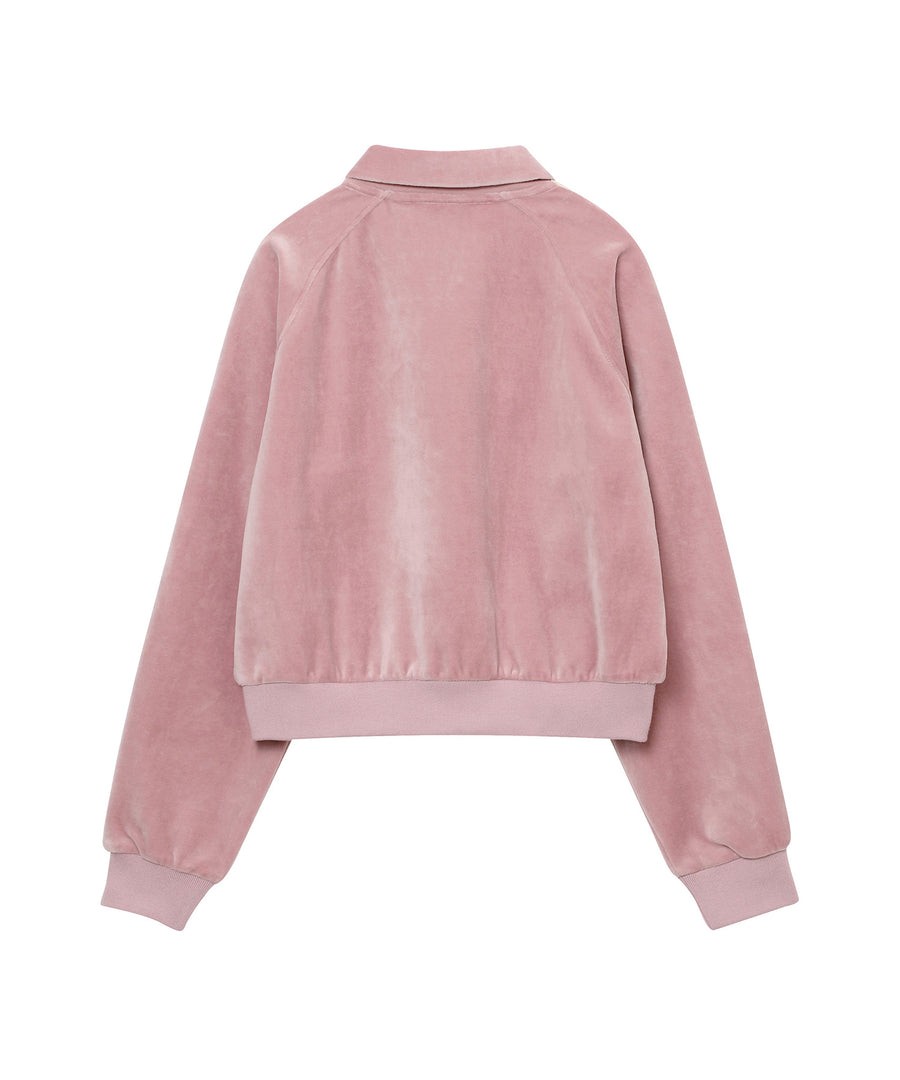 W Velour Track Jacket