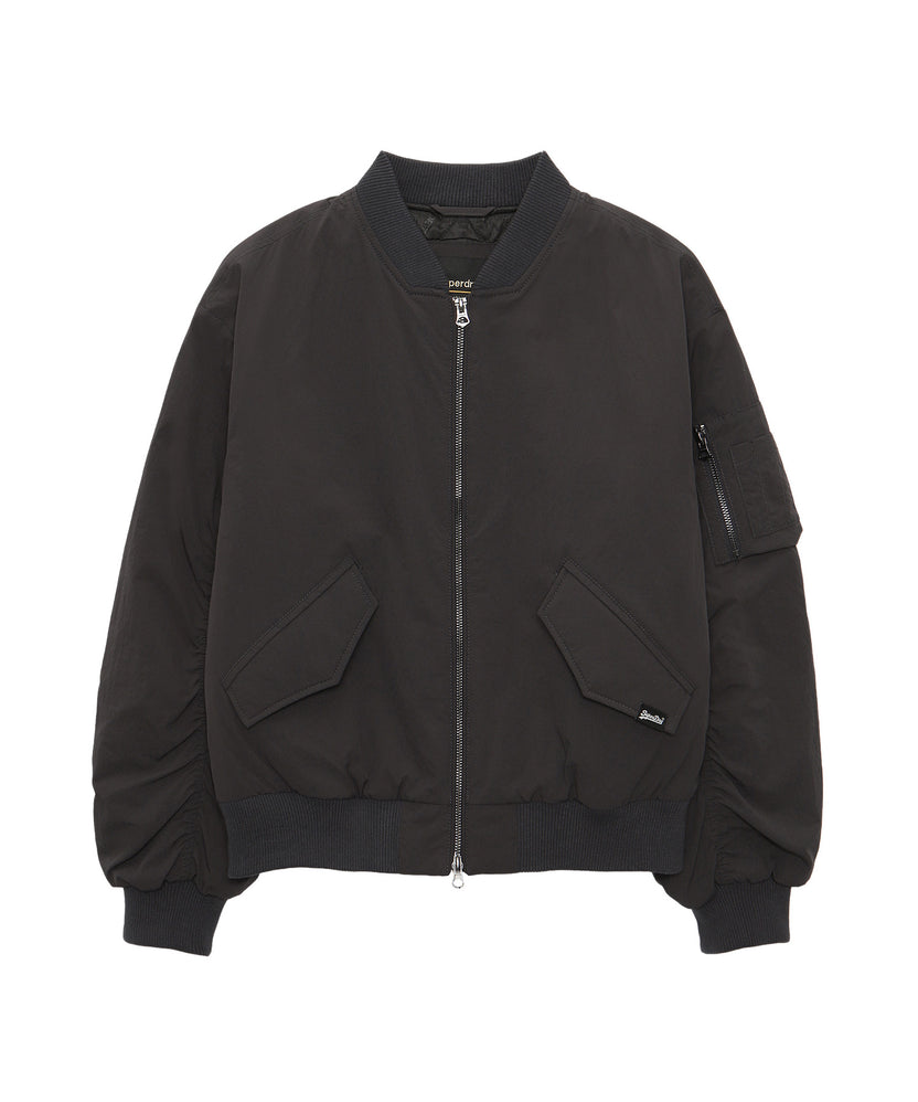 W Nylon Bomber Jacket