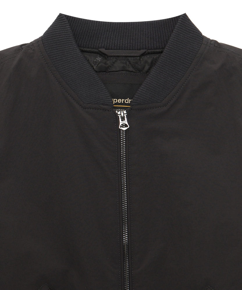 W Nylon Bomber Jacket