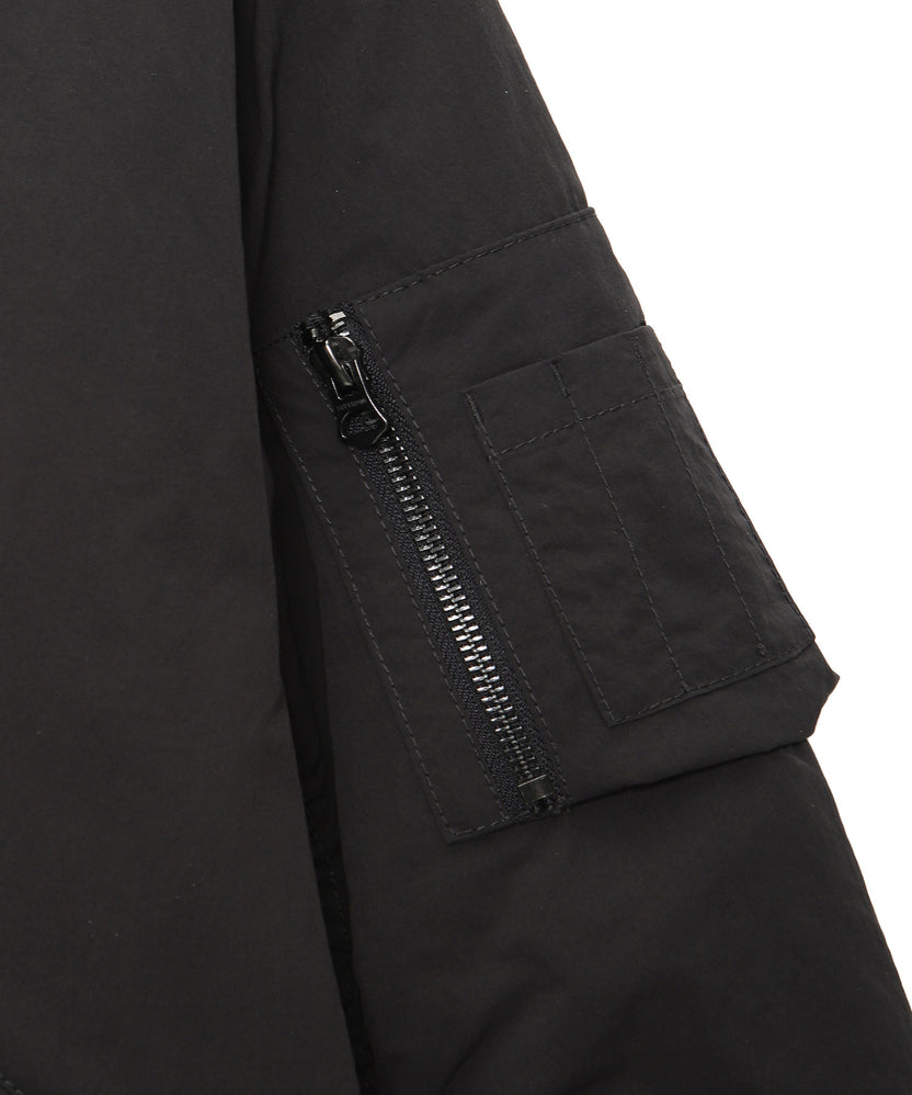 W Nylon Bomber Jacket
