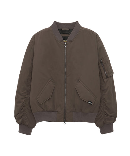 W Nylon Bomber Jacket