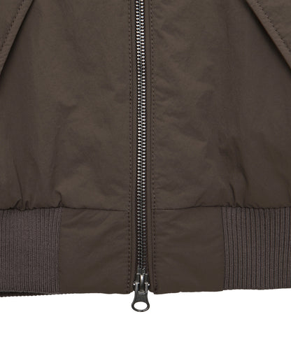 W Nylon Bomber Jacket