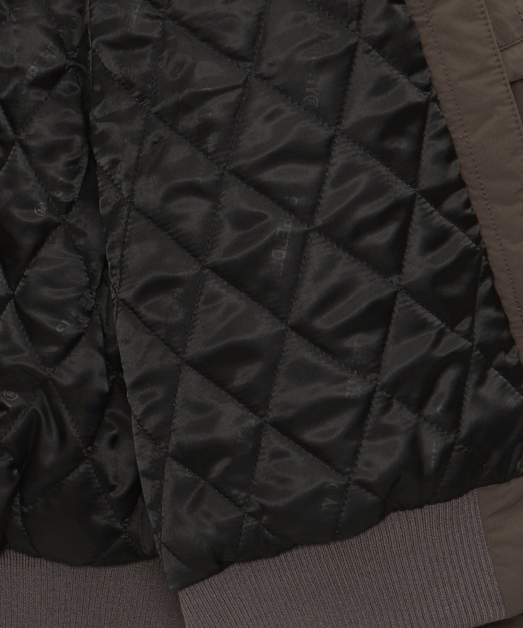 W Nylon Bomber Jacket