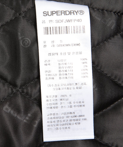 W Nylon Bomber Jacket