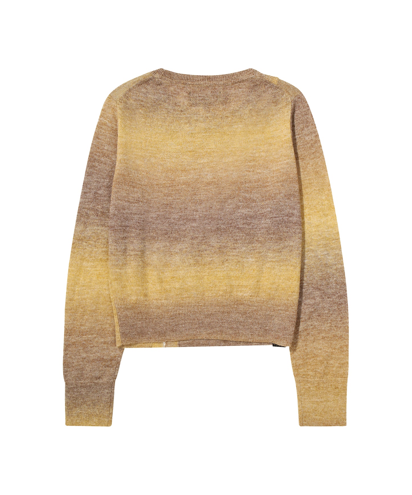 W Cross Button Knit Cardigan