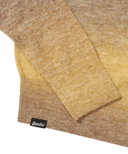 W Cross Button Knit Cardigan