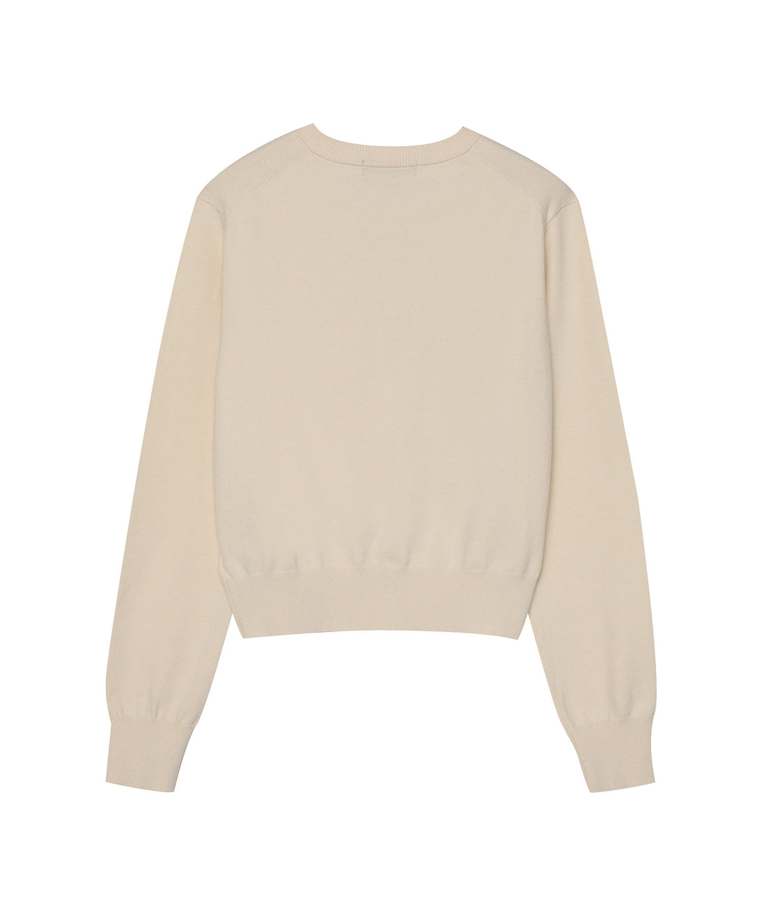 W Roundneck Kint Cardigan